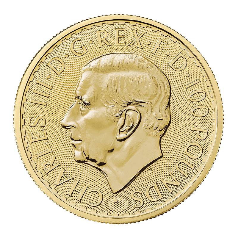 Image pour Pièce d’or Britannia de 1 oz à l’effigie du roi Charles (2023) à partir de Métaux précieux TD